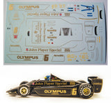 Decal Lotus 79 JPS - Ronnie Peterson