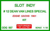 Watson - Dean Van Lines SPL. - Eddie Sachs Kit Unpainted - OUT OF PRODUCTION