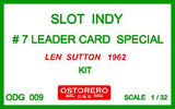 Watson - Leader Card SPL. - Len Sutton Kit Pre-Painted - OUT OF PRODUCTION