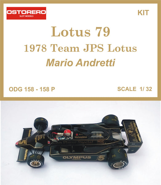 Mario Andretti  - 1978 Lotus 79 JPS - Kit Pre Painted