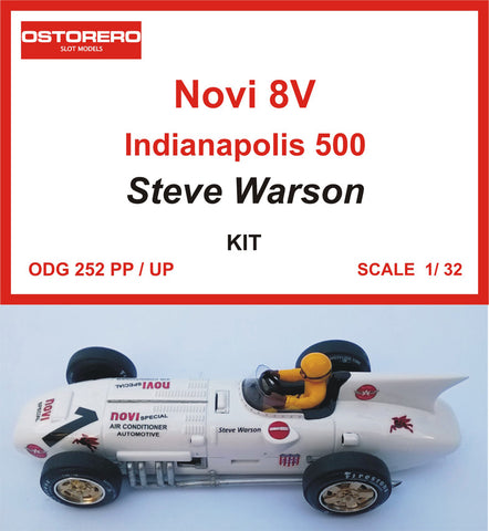 Novi 8V - #1 Steve Warson - free inspiration from comic book “M. Vaillant” - Kit unpainted - OUT OF PRODUCTION