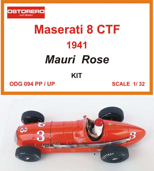 Maserati 8CTF Kit Unpainted - Mauri Rose  # 3