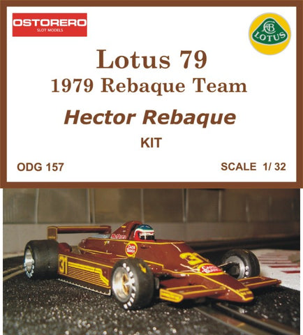 Lotus 79 Carta Blanca - Kit Unpainted - OUT OF PRODUCTION